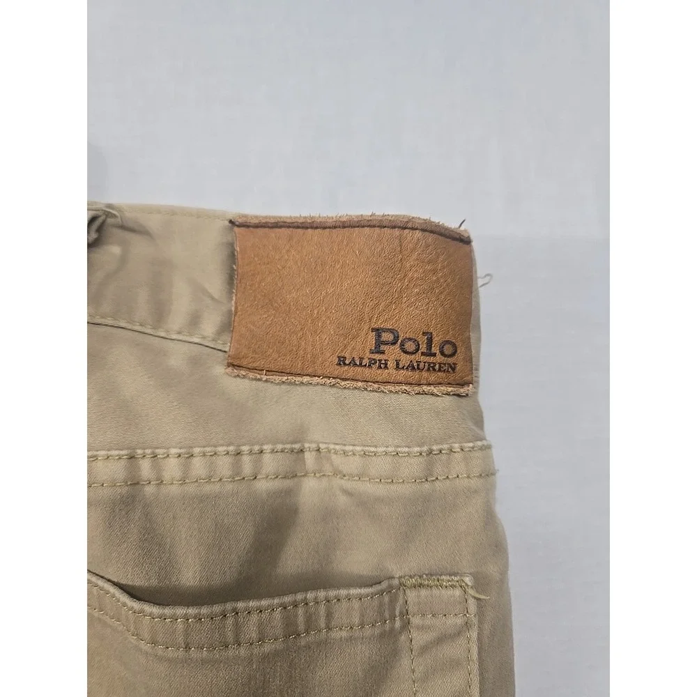 Polo Ralph Lauren Chino Pants Mens 42x31‎ Twill Preppy Classic Hipster Stretch